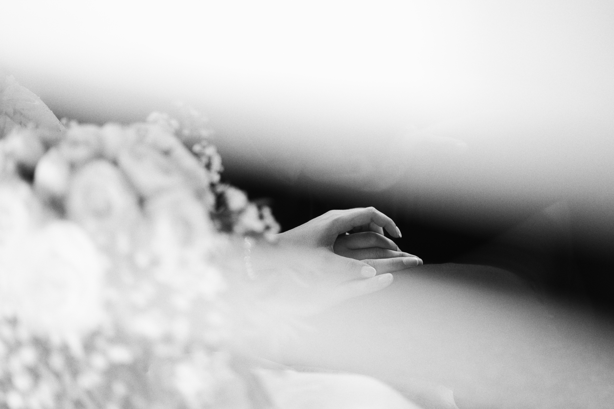 Couple on their wedding day